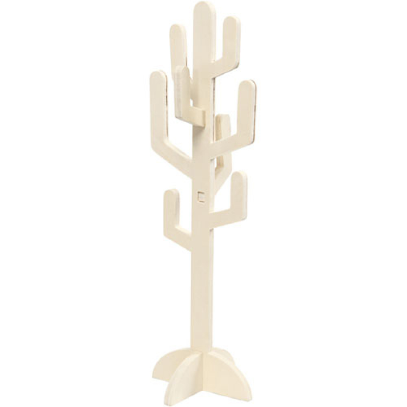 Houten cactus