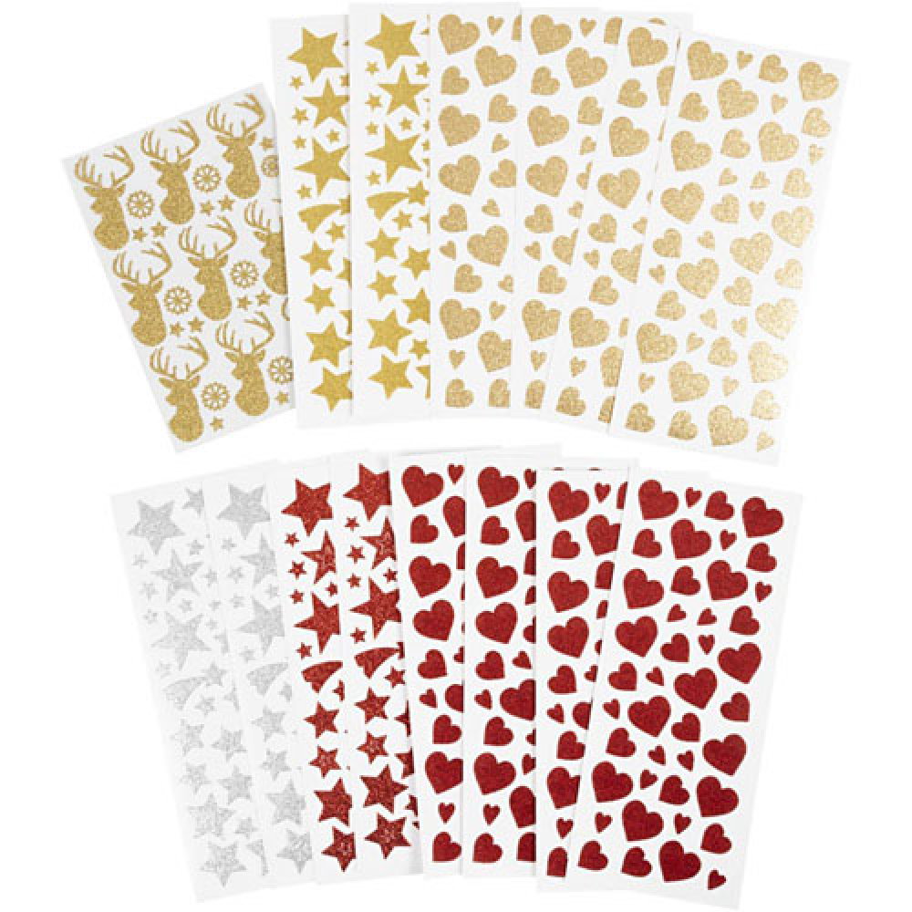 Glitterstickers