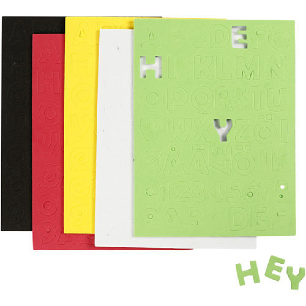EVA foam letters en cijfers
