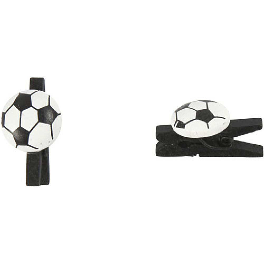 Knijper met voetbal