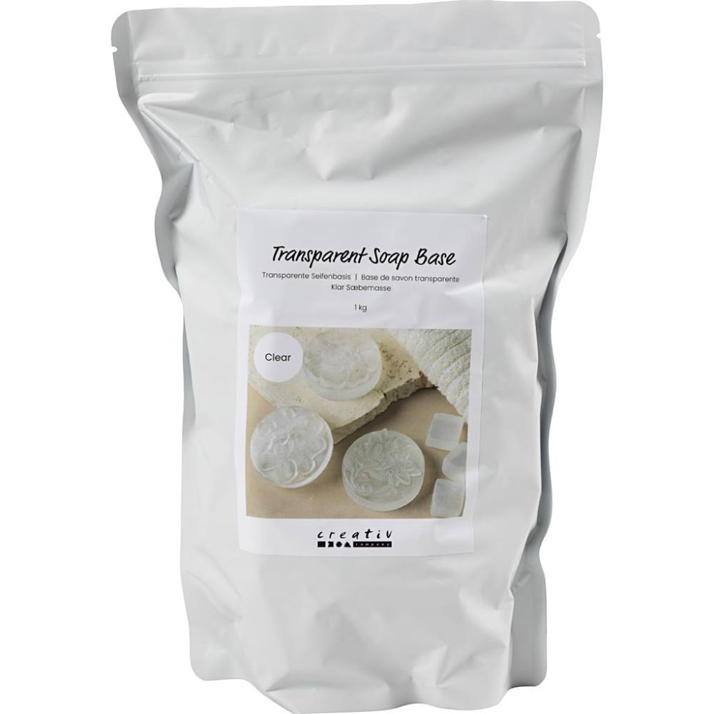 Transparante zeep basis