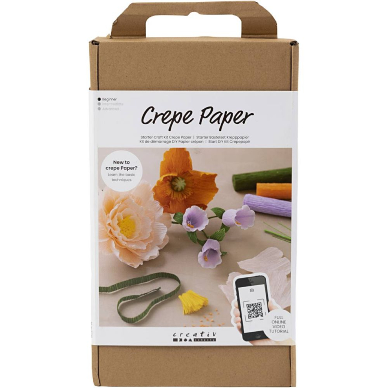 Starter hobbyset crèpepapier