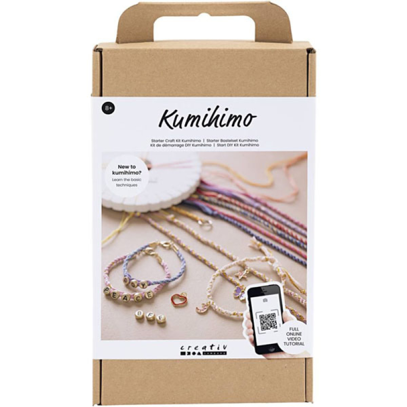 Starter hobbyset kumihimo